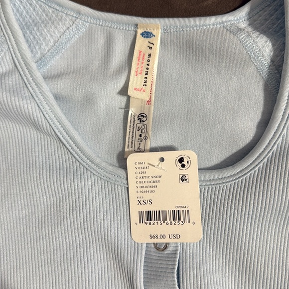 Free People FP Movement Bail Out Long Sleeve- Arctic Snow- XS/S - Picture 8 of 11